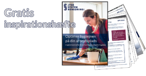 Få vores gratis hæfte om bedre hygiejne på arbejdspladsen